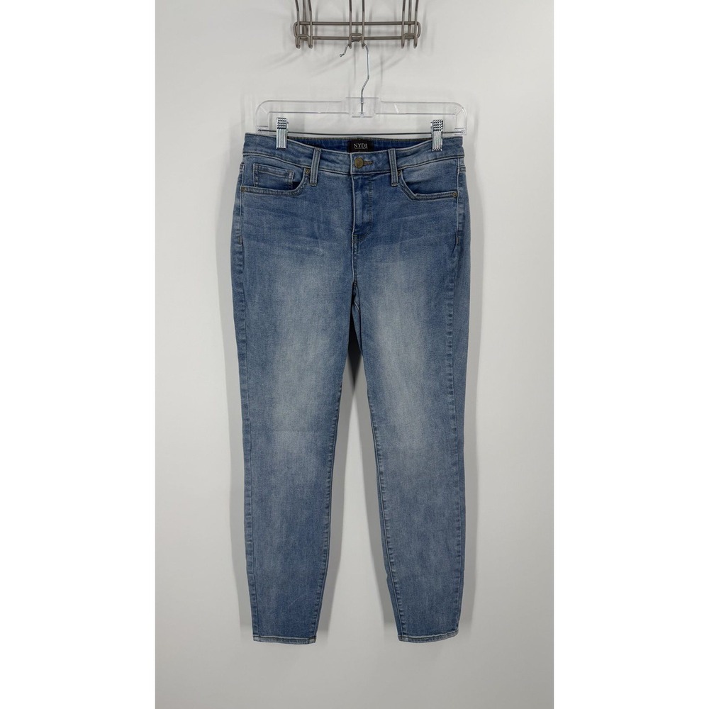 NYDJ Ami Skinny Jeans Women 6 Blue High Rise Stretch Denim Slimming